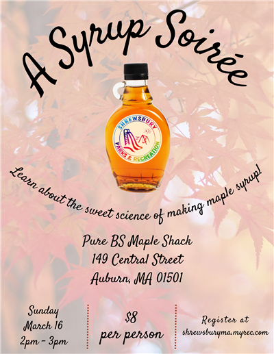 Syrup Soiree Flyer